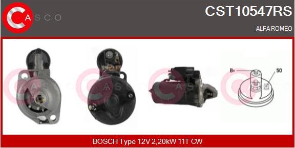 Casco CST10547RS - Стартер autodnr.net