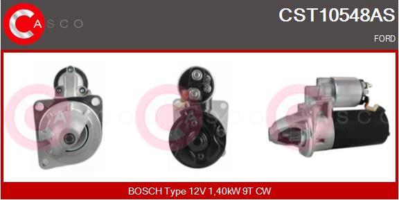 Casco CST10548AS - Стартер autocars.com.ua