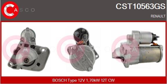 Casco CST10563GS - Стартер autocars.com.ua