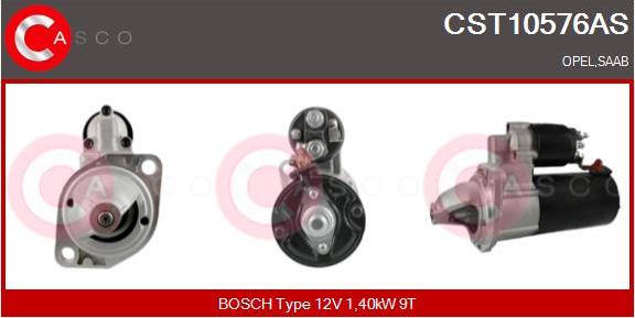 Casco CST10576AS - Стартер avtokuzovplus.com.ua