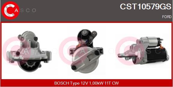 Casco CST10579GS - Стартер autocars.com.ua