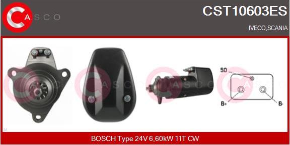 Casco CST10603ES - Стартер avtokuzovplus.com.ua