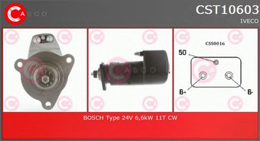 Casco CST10603 - Стартер autodnr.net