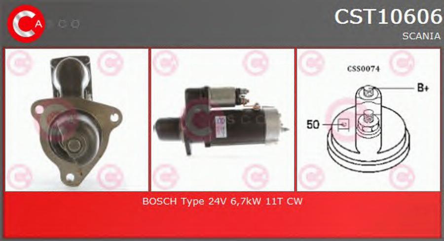 Casco CST10606 - Стартер autodnr.net