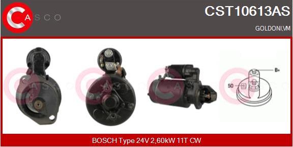 Casco CST10613AS - Стартер avtokuzovplus.com.ua