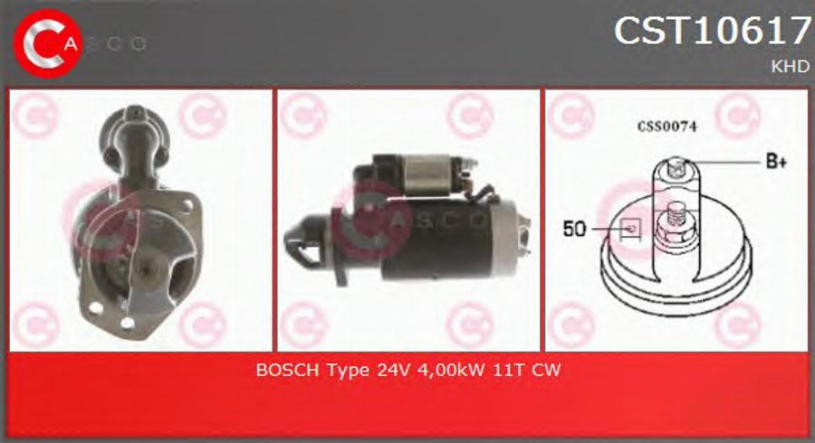 Casco CST10617 - Стартер autodnr.net