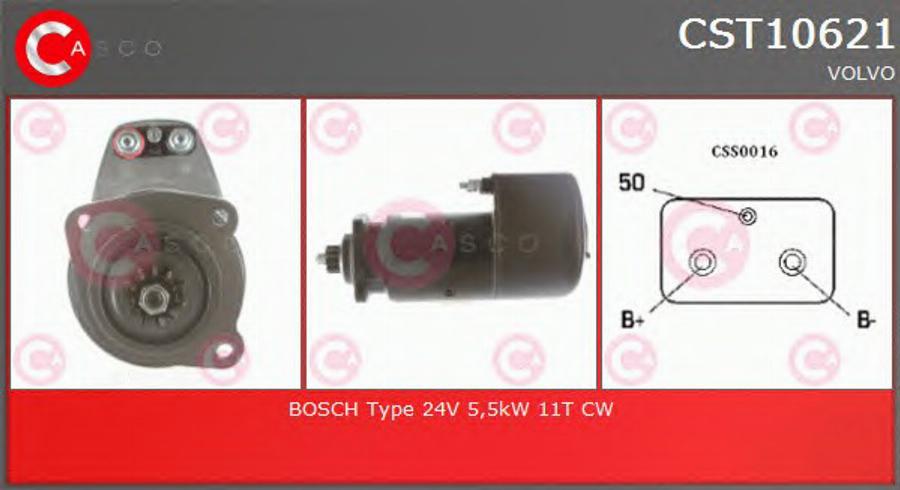 Casco CST10621 - Стартер autodnr.net