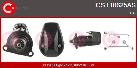 Casco CST10625AS - Стартер autocars.com.ua