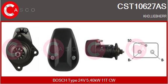 Casco CST10627AS - Стартер autocars.com.ua