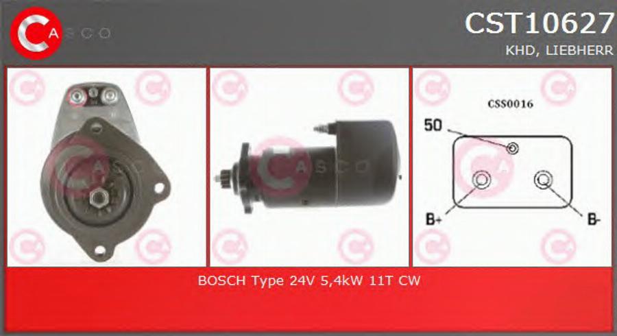 Casco CST10627 - Стартер autodnr.net