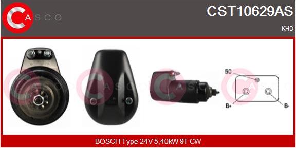 Casco CST10629AS - Стартер autocars.com.ua