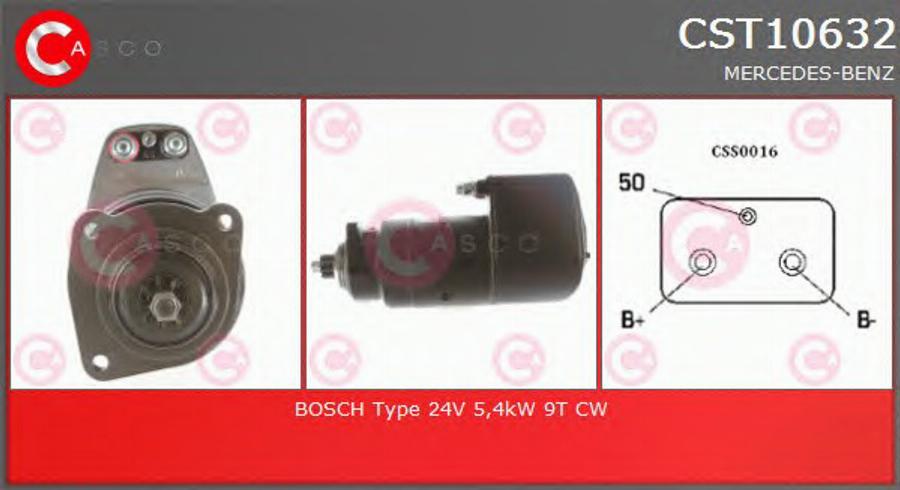 Casco CST10632 - Стартер autodnr.net