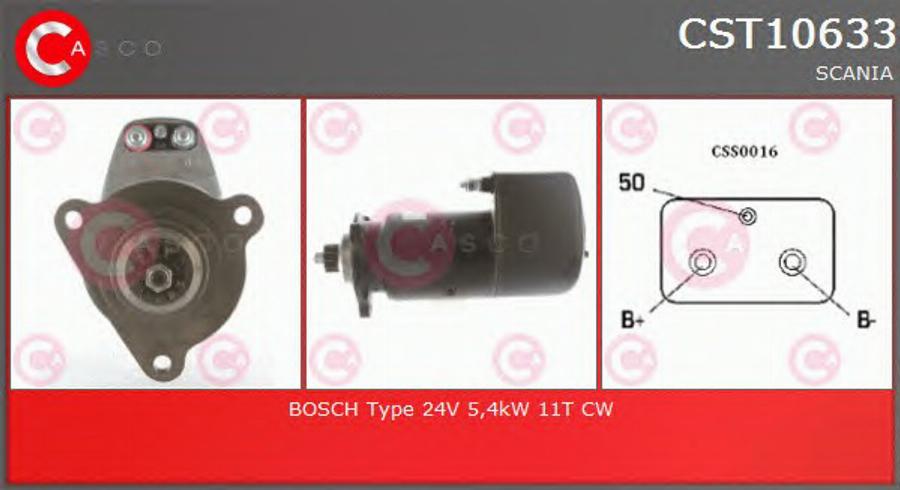 Casco CST10633 - Стартер autodnr.net