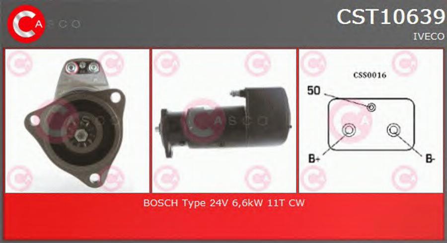 Casco CST10639 - Стартер autodnr.net