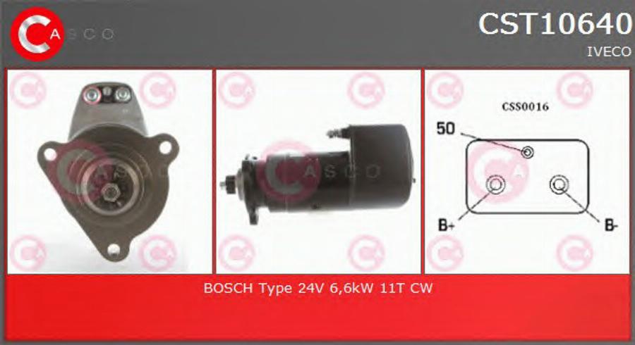 Casco CST10640 - Стартер autodnr.net