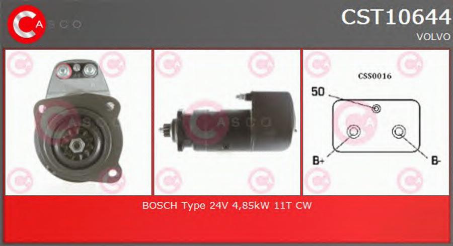 Casco CST10644 - Стартер autodnr.net