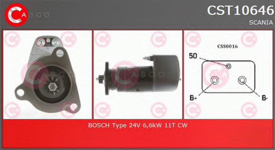 Casco CST10646 - Стартер autodnr.net