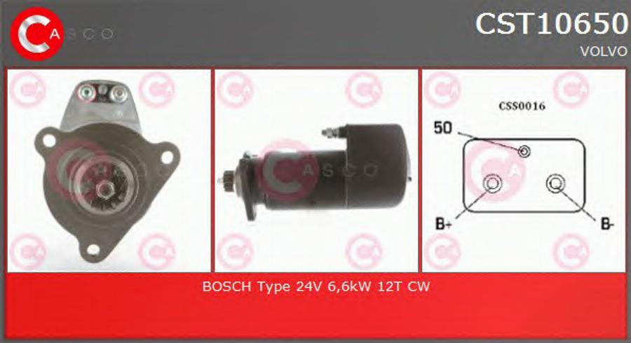 Casco CST10650 - Стартер autodnr.net