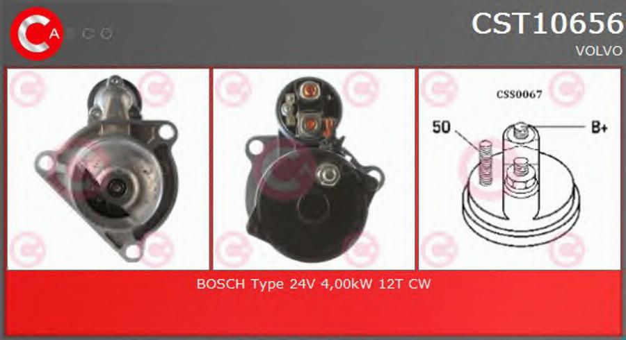 Casco CST10656 - Стартер autodnr.net