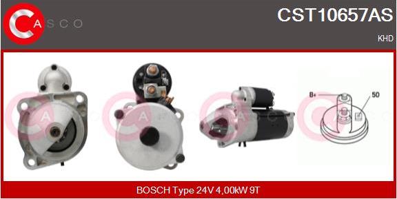 Casco CST10657AS - Стартер avtokuzovplus.com.ua