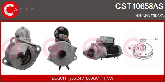 Casco CST10658AS - Стартер autocars.com.ua