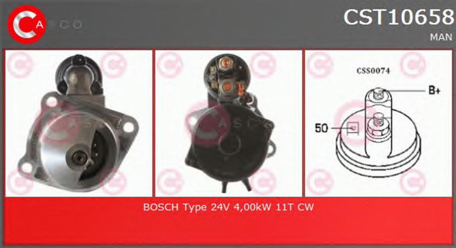 Casco CST10658 - Стартер autodnr.net