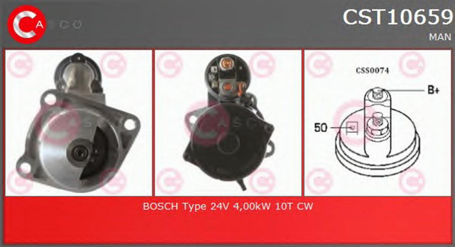 Casco CST10659 - Стартер autodnr.net