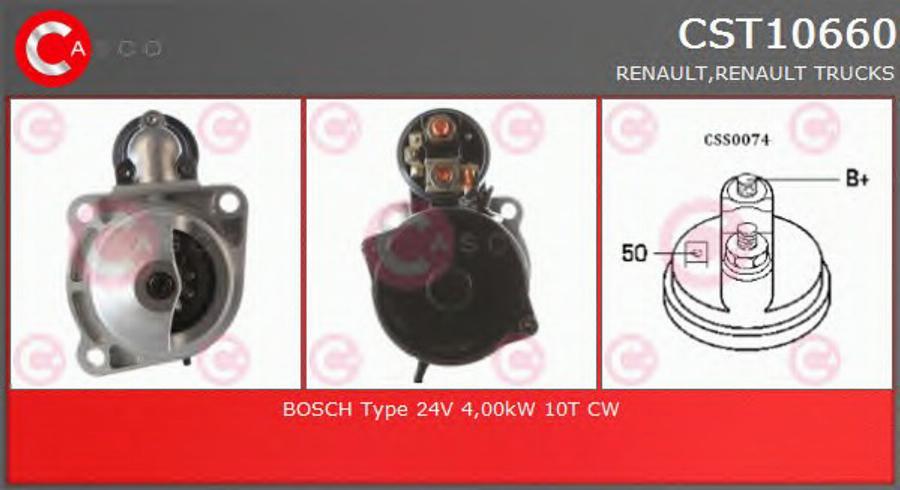 Casco CST10660 - Стартер autodnr.net