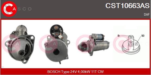 Casco CST10663AS - Стартер avtokuzovplus.com.ua