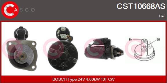 Casco CST10668AS - Стартер avtokuzovplus.com.ua