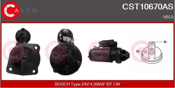 Casco CST10670AS - Стартер avtokuzovplus.com.ua