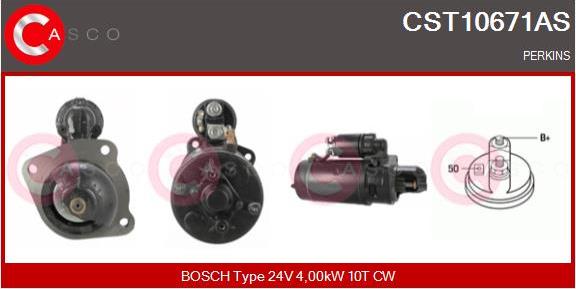 Casco CST10671AS - Стартер avtokuzovplus.com.ua