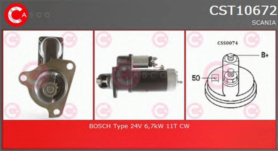 Casco CST10672 - Стартер autodnr.net