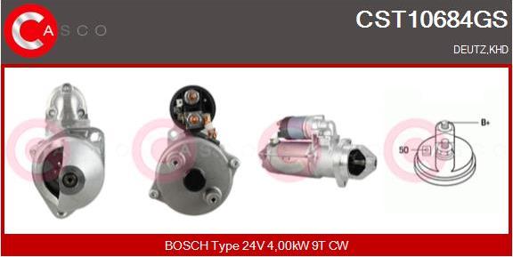 Casco CST10684GS - Стартер autocars.com.ua