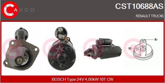 Casco CST10688AS - Стартер avtokuzovplus.com.ua