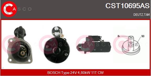 Casco CST10695AS - Стартер autodnr.net