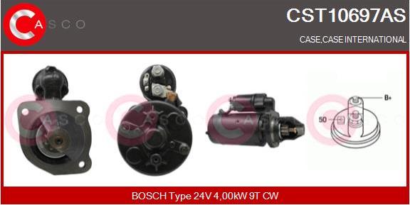 Casco CST10697AS - Стартер autocars.com.ua