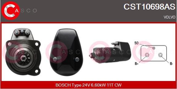 Casco CST10698AS - Стартер autocars.com.ua