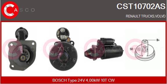 Casco CST10702AS - Стартер autocars.com.ua