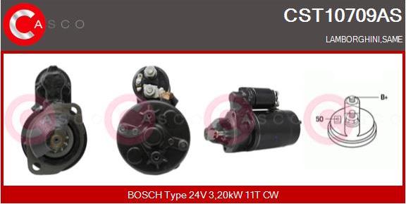 Casco CST10709AS - Стартер avtokuzovplus.com.ua