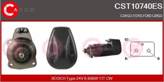 Casco CST10740ES - Стартер avtokuzovplus.com.ua