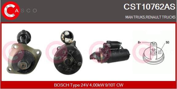 Casco CST10762AS - Стартер autocars.com.ua