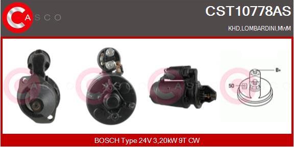 Casco CST10778AS - Стартер autocars.com.ua