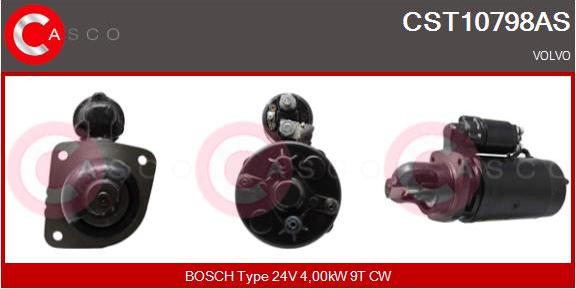 Casco CST10798AS - Стартер autocars.com.ua