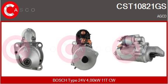 Casco CST10821GS - Стартер autocars.com.ua