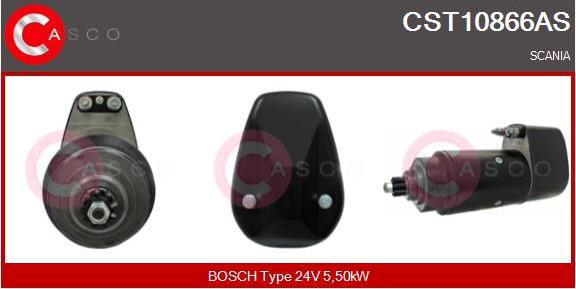 Casco CST10866AS - Стартер autocars.com.ua