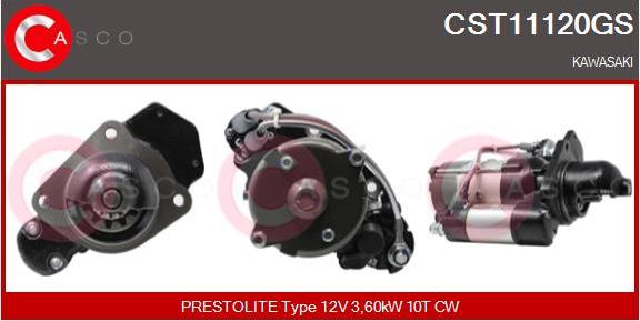 Casco CST11120GS - Стартер autocars.com.ua