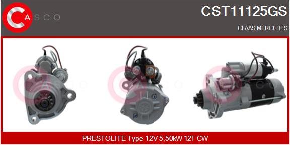 Casco CST11125GS - Стартер autocars.com.ua