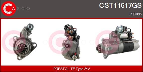 Casco CST11617GS - Стартер autocars.com.ua