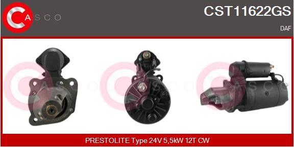 Casco CST11622GS - Стартер autocars.com.ua